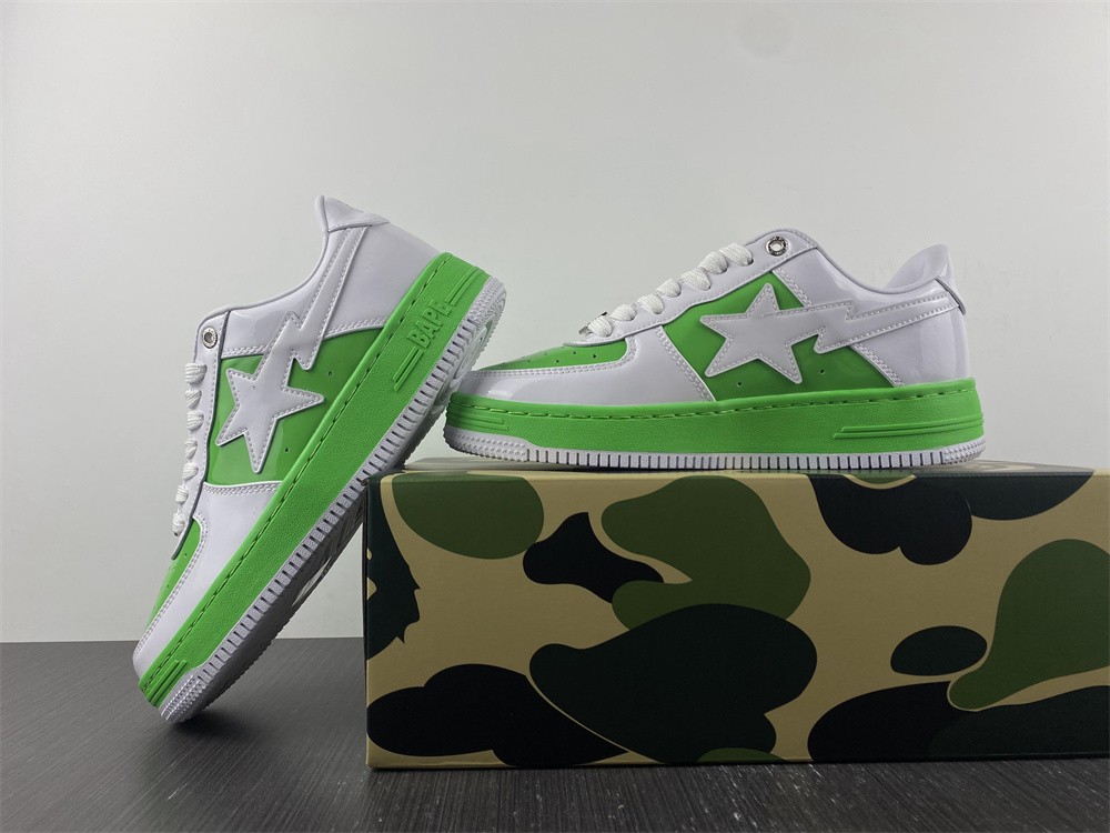Bape Sta green  shoe