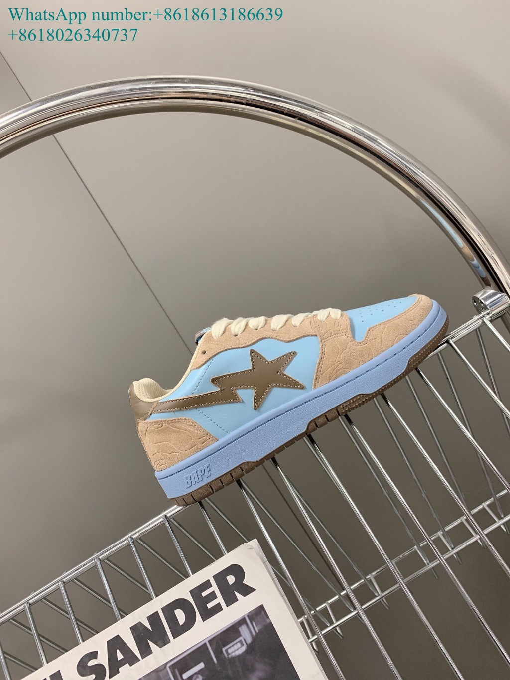 A Bathing Ape Bape Sta Low Blue sneaker