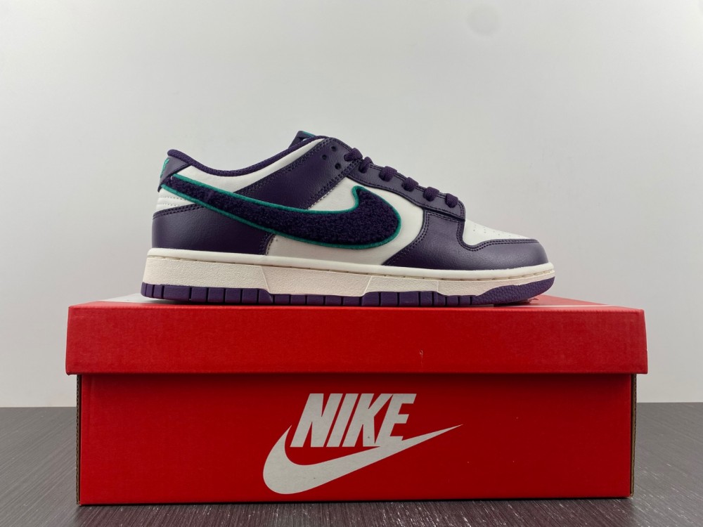 Nike Dunk Low “Chenille Swoosh” DQ7683-100