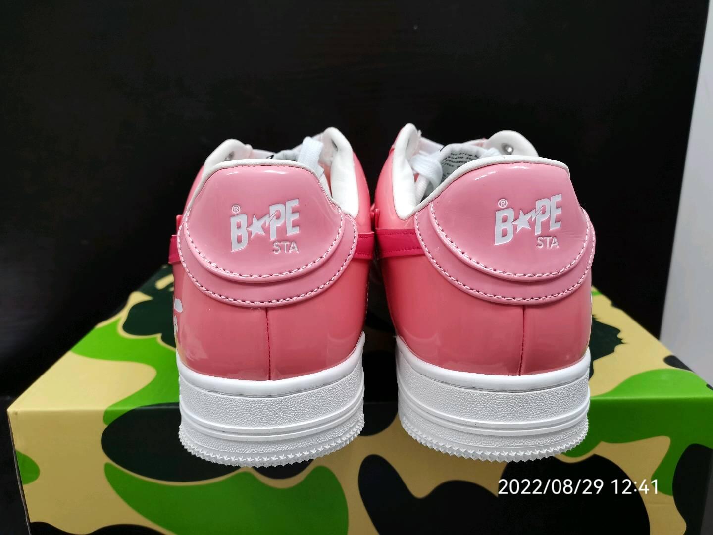 A Bathing Ape Bape Sta Low Color Camo Combo Pink