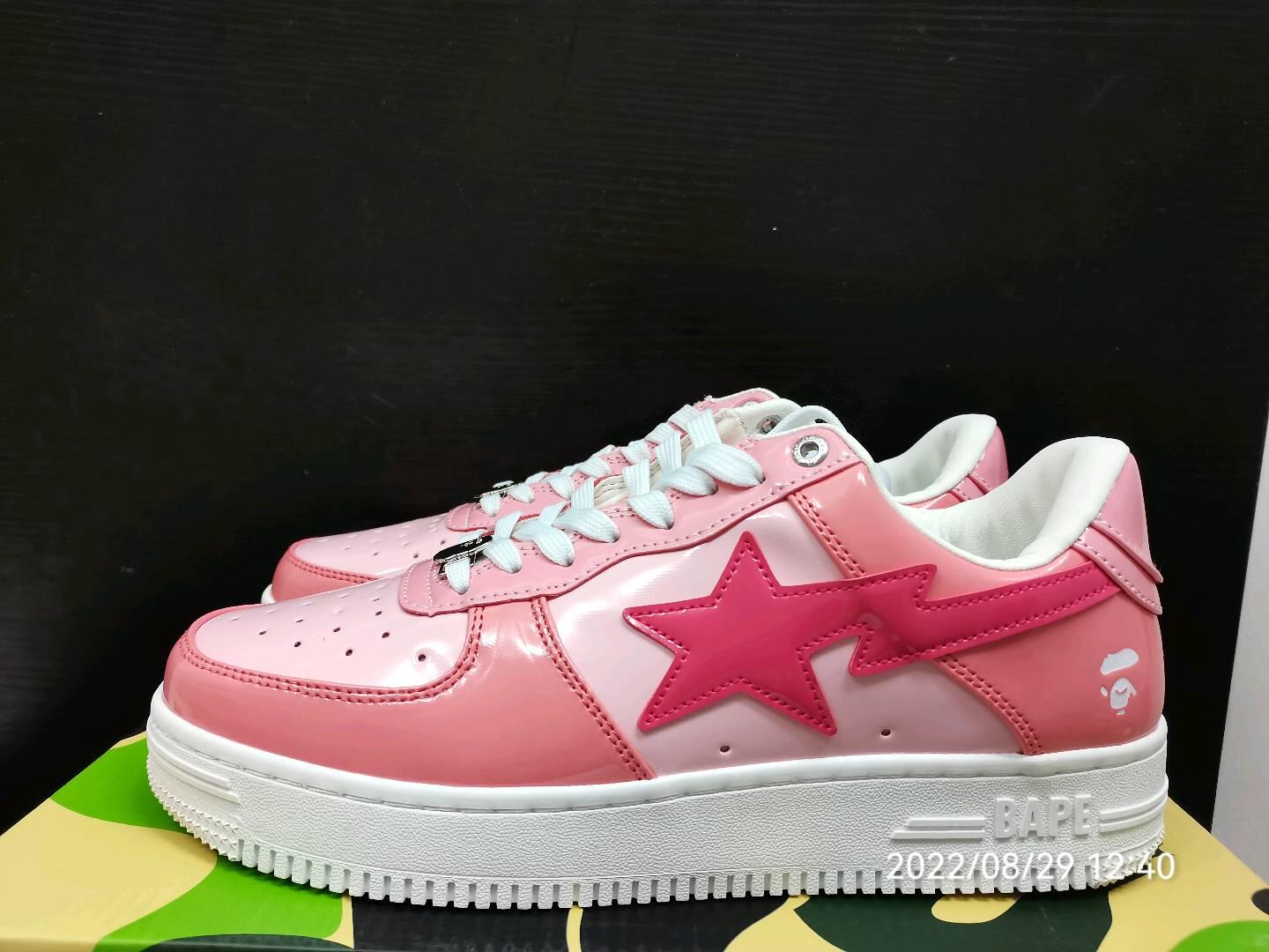 A Bathing Ape Bape Sta Low Color Camo Combo Pink