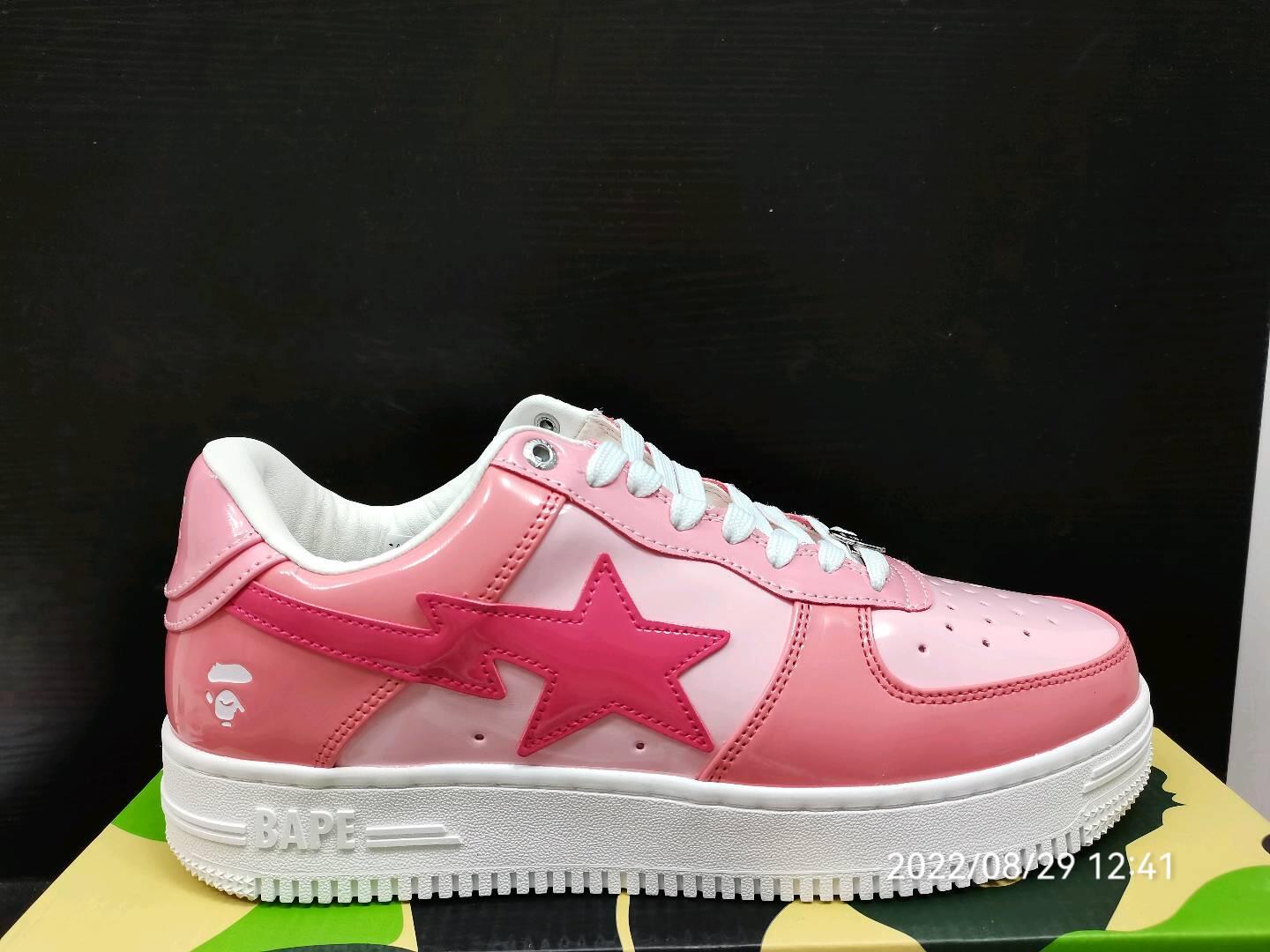 A Bathing Ape Bape Sta Low Color Camo Combo Pink