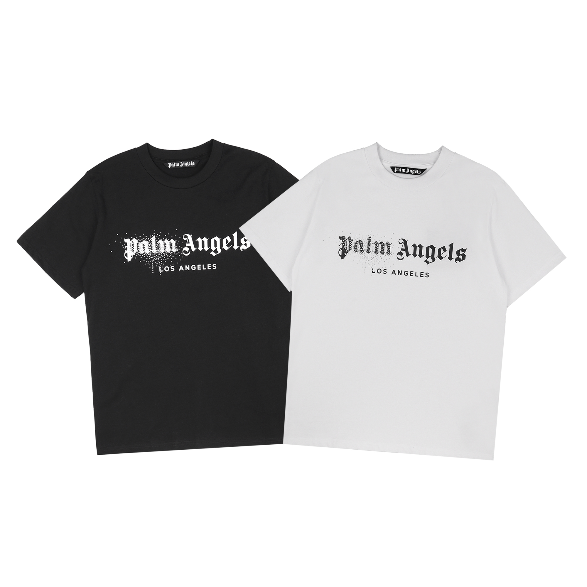 Palm angels shirt black and white