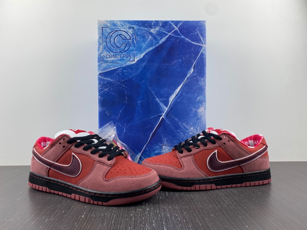 Nike SB Dunk Low Concepts Red Lobster  313170-661