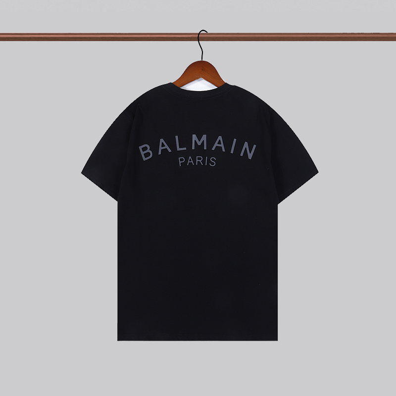 Balmain black and white shirt