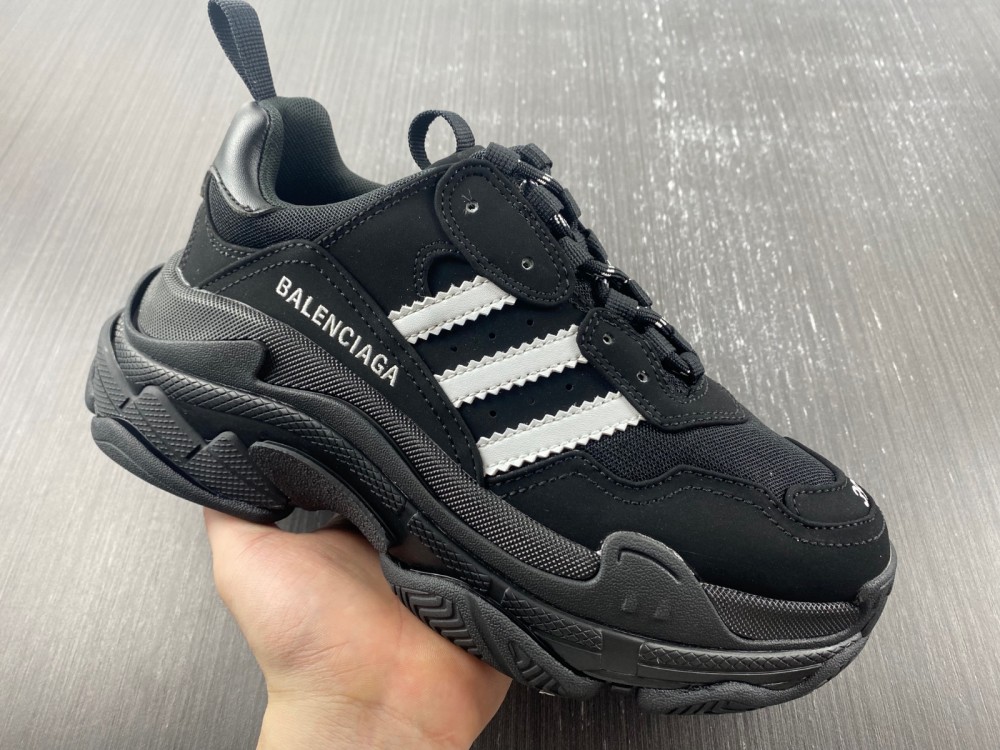 Blncig Triple S Adidas Black