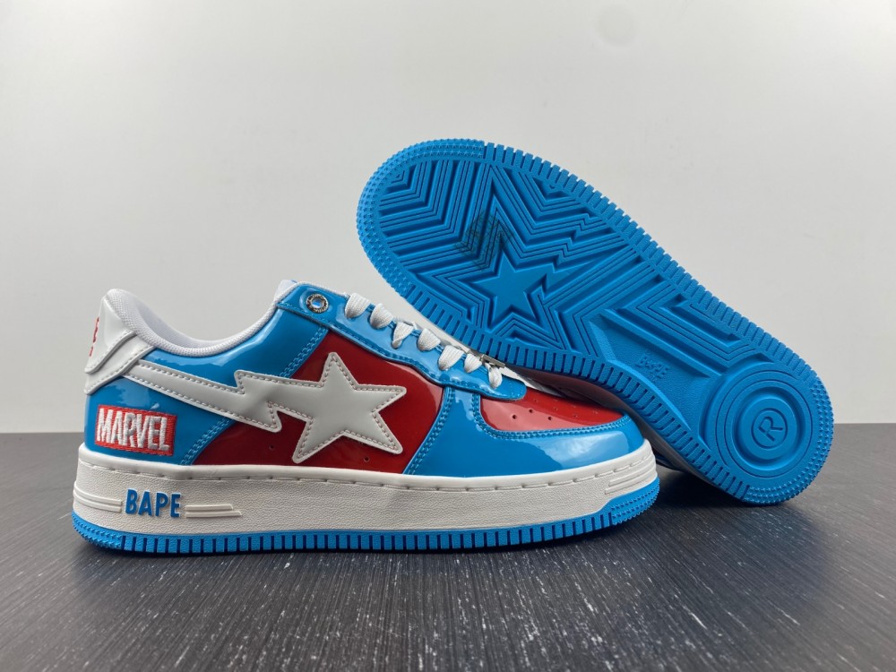 A Bathing Ape Bape Sta MARVEL Blue