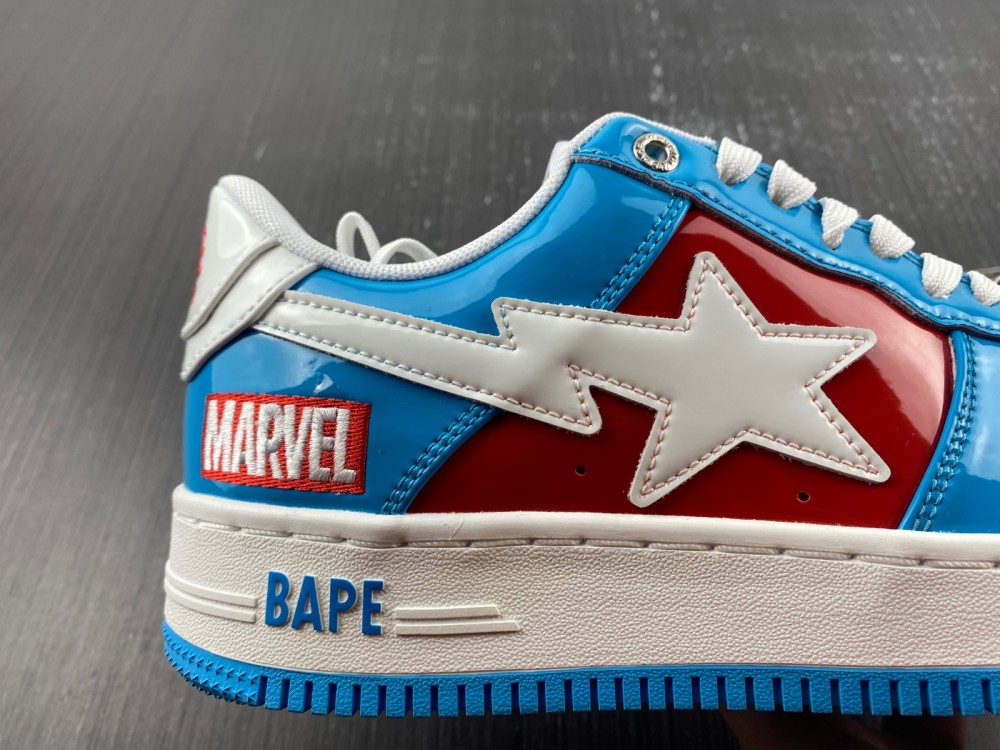 A Bathing Ape Bape Sta MARVEL Blue
