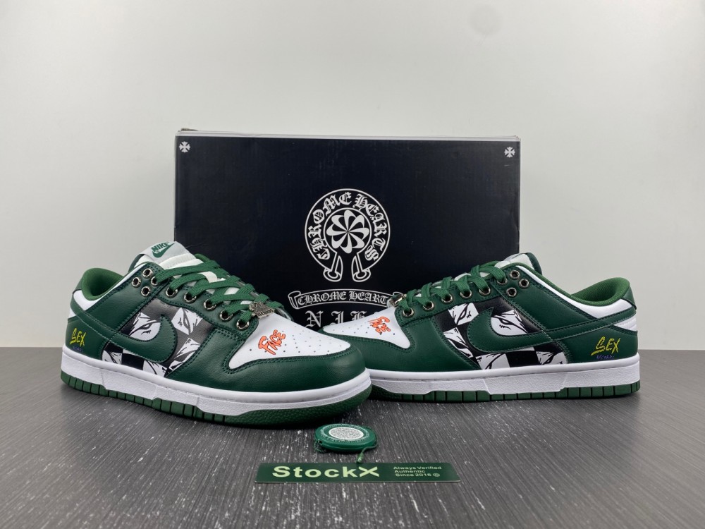 NIKE Dunk Low Chrome Hearts Matty Boy Sex records DD1391-101