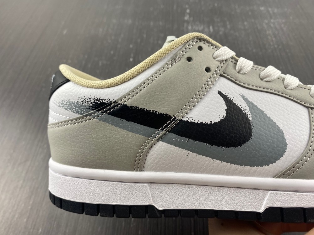 Nike Dunk Low Stencil Swoosh FD0661-100