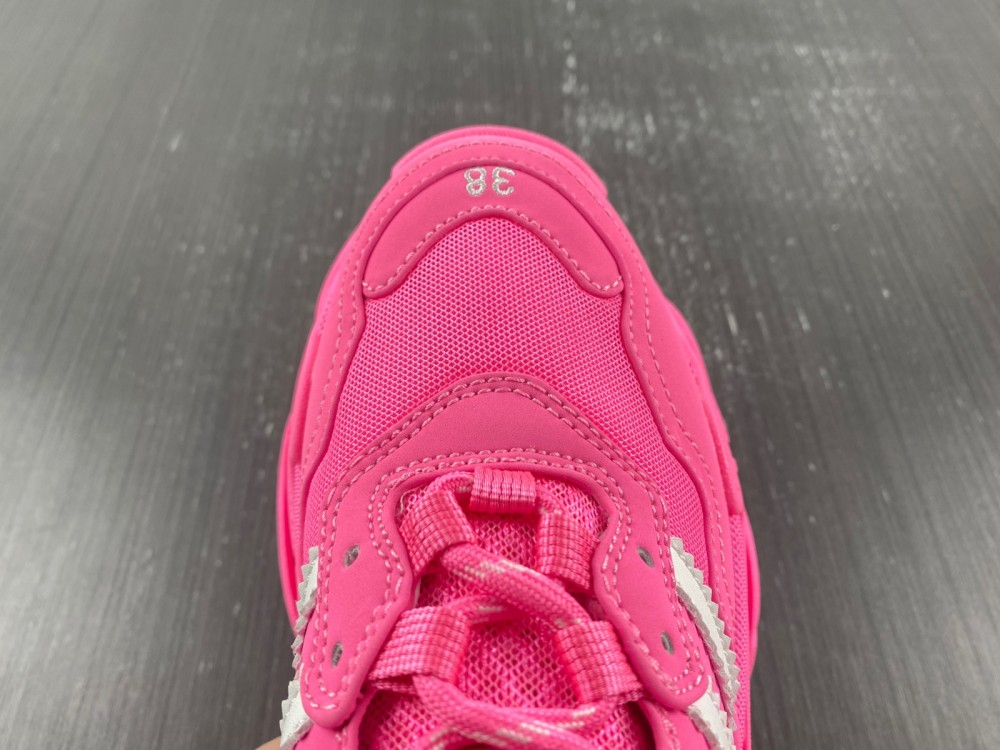 Blncig Triple S Adidas Pink