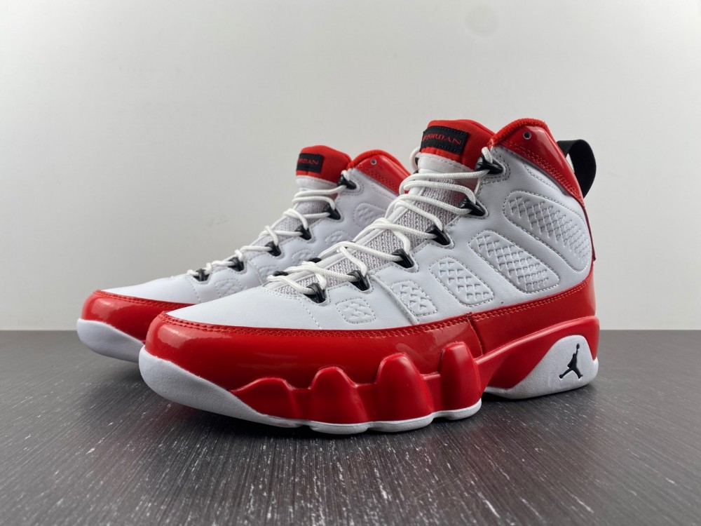 Nike Air Jordan 9 Retro White Gym Red