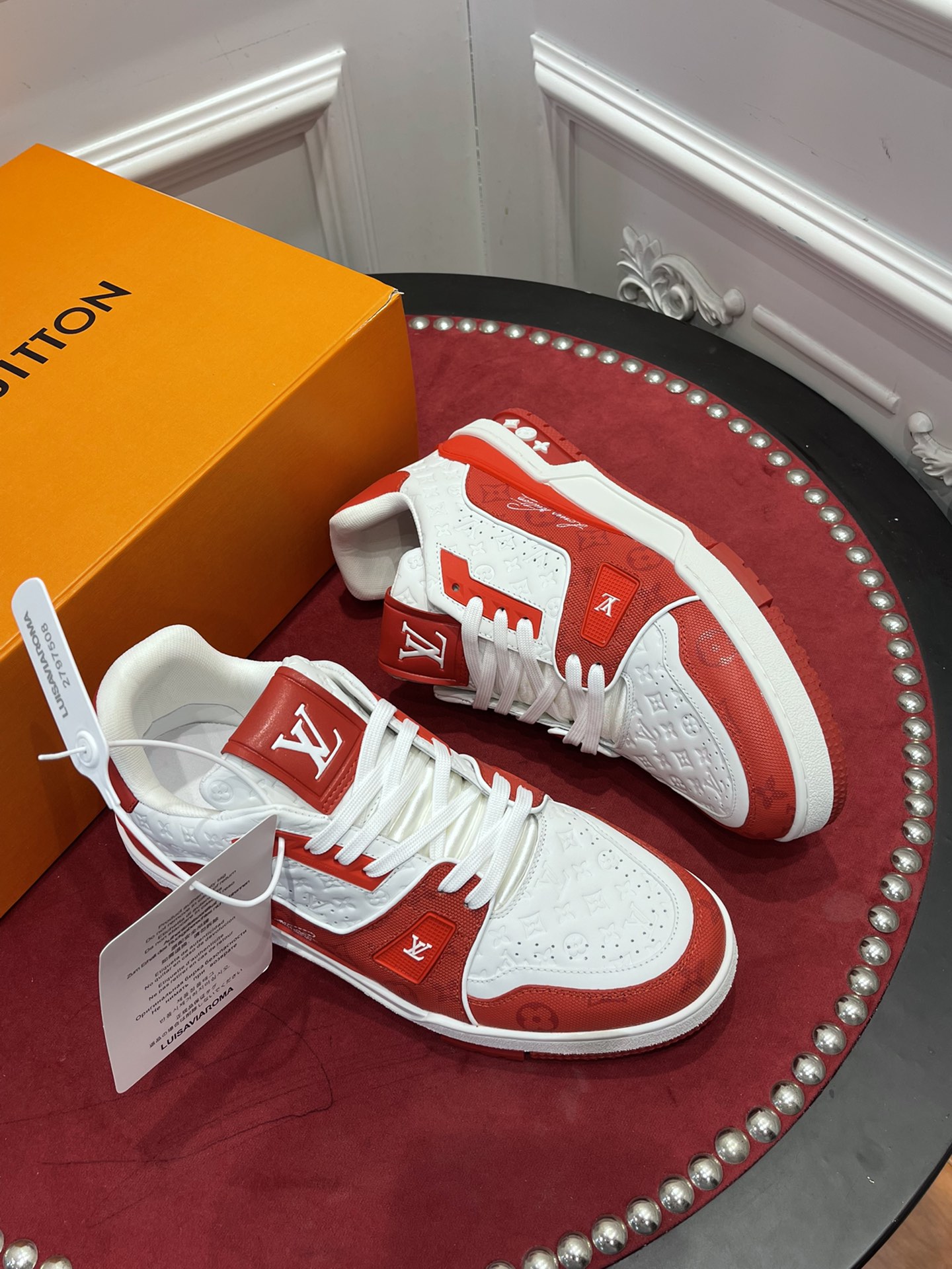 LsVttn Trainer Sneakers red