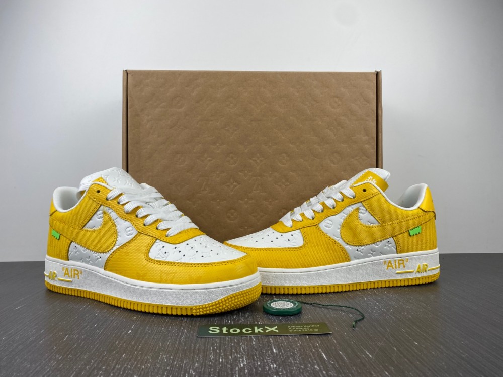 Nike Air Force 1 LsVttn yellow