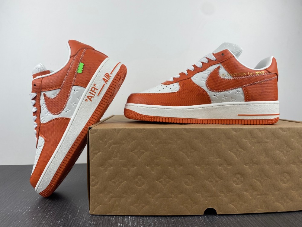 Nike Air Force 1 LsVttn orange