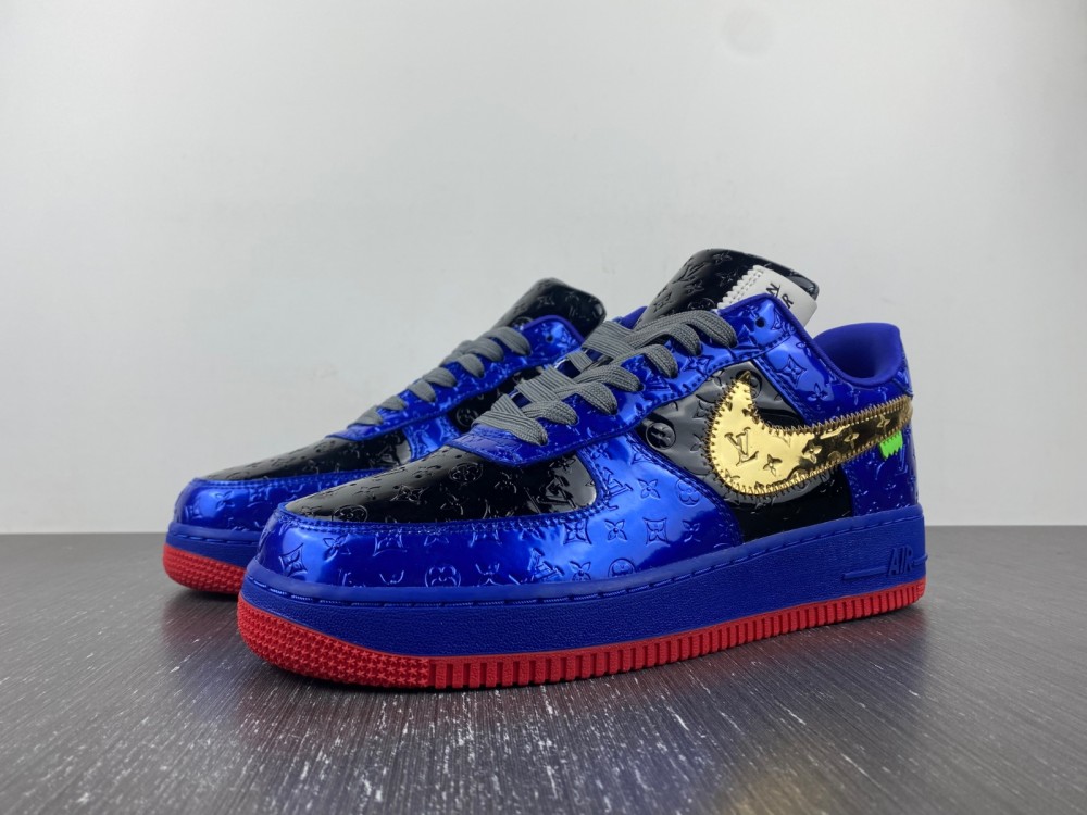 Nike Air Force 1 LsVttn black blue