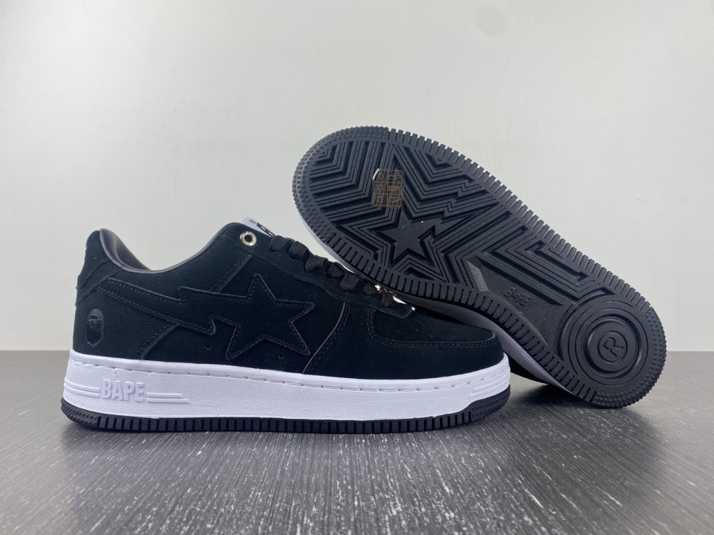 A Bathing Ape Bape Sta black
