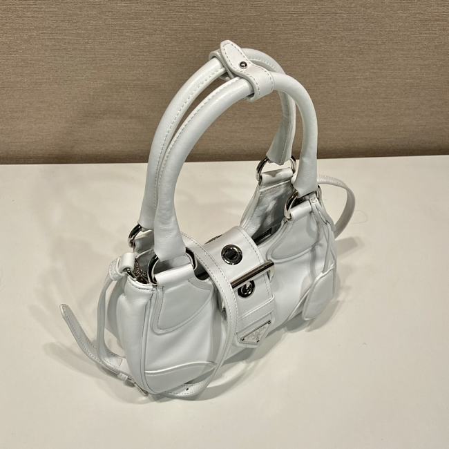 Pradaa Moon Handbag White