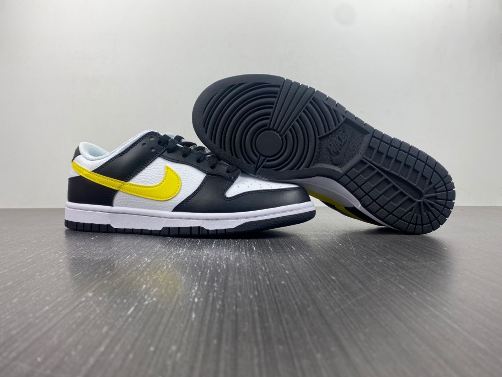 Nike Dunk Low Black and Yellow FQ2431-001