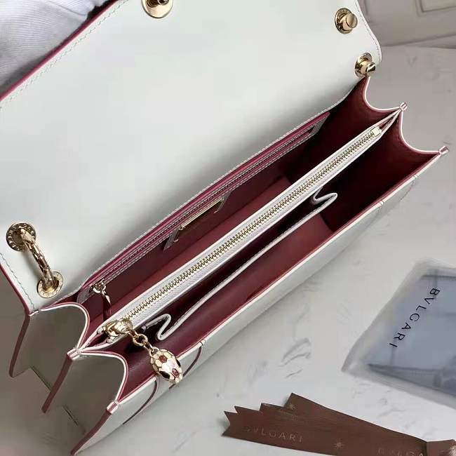 Bvlgarrii Serpenti in Love Bag 27cm white
