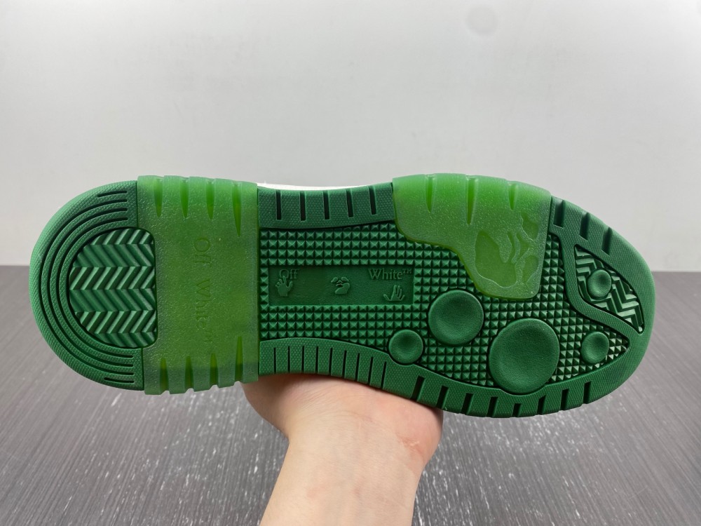 OFF-WHITE Out Of Office white green