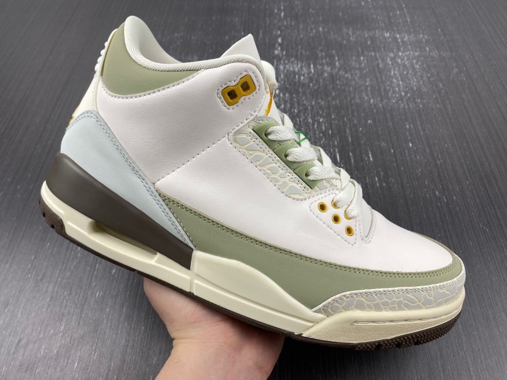 Nike Air Jordan 3 white green DX6660-800