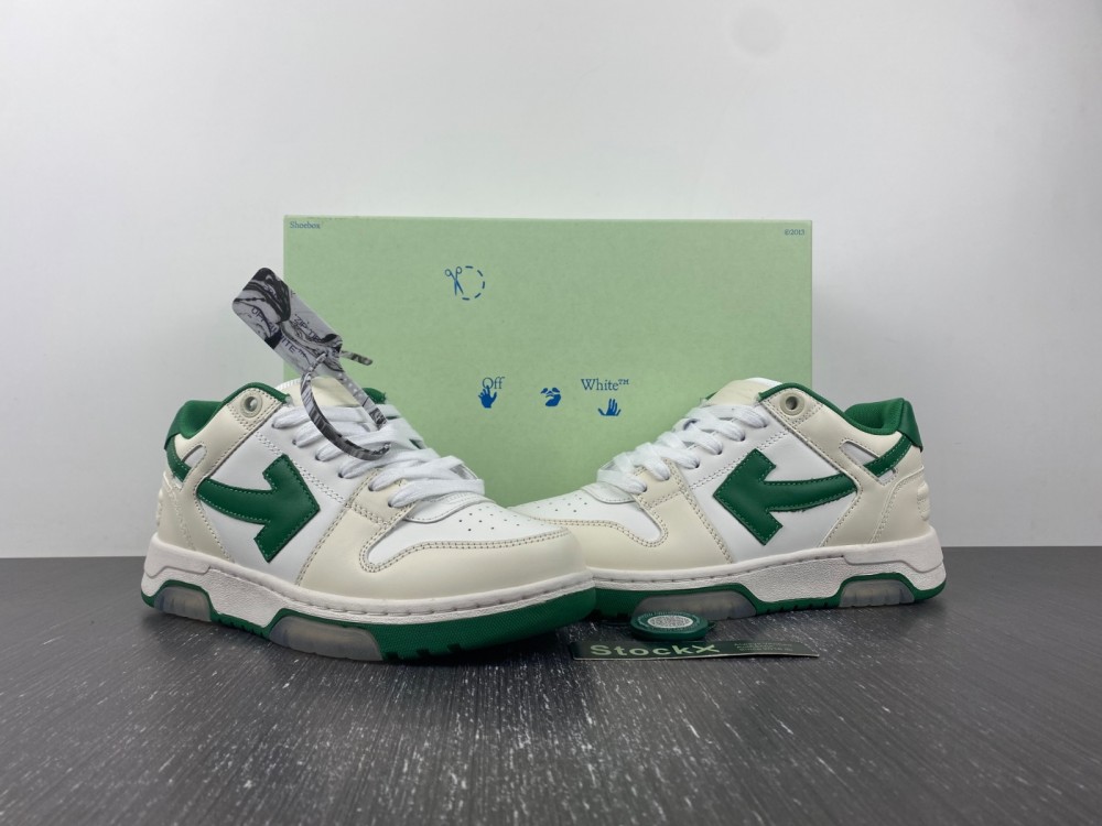 OFF-WHITE Out Of Office green white