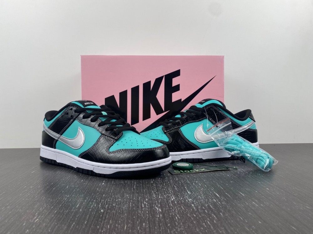 nike sb dunk low Di*m*nd supply co. aqua blue 304292-402