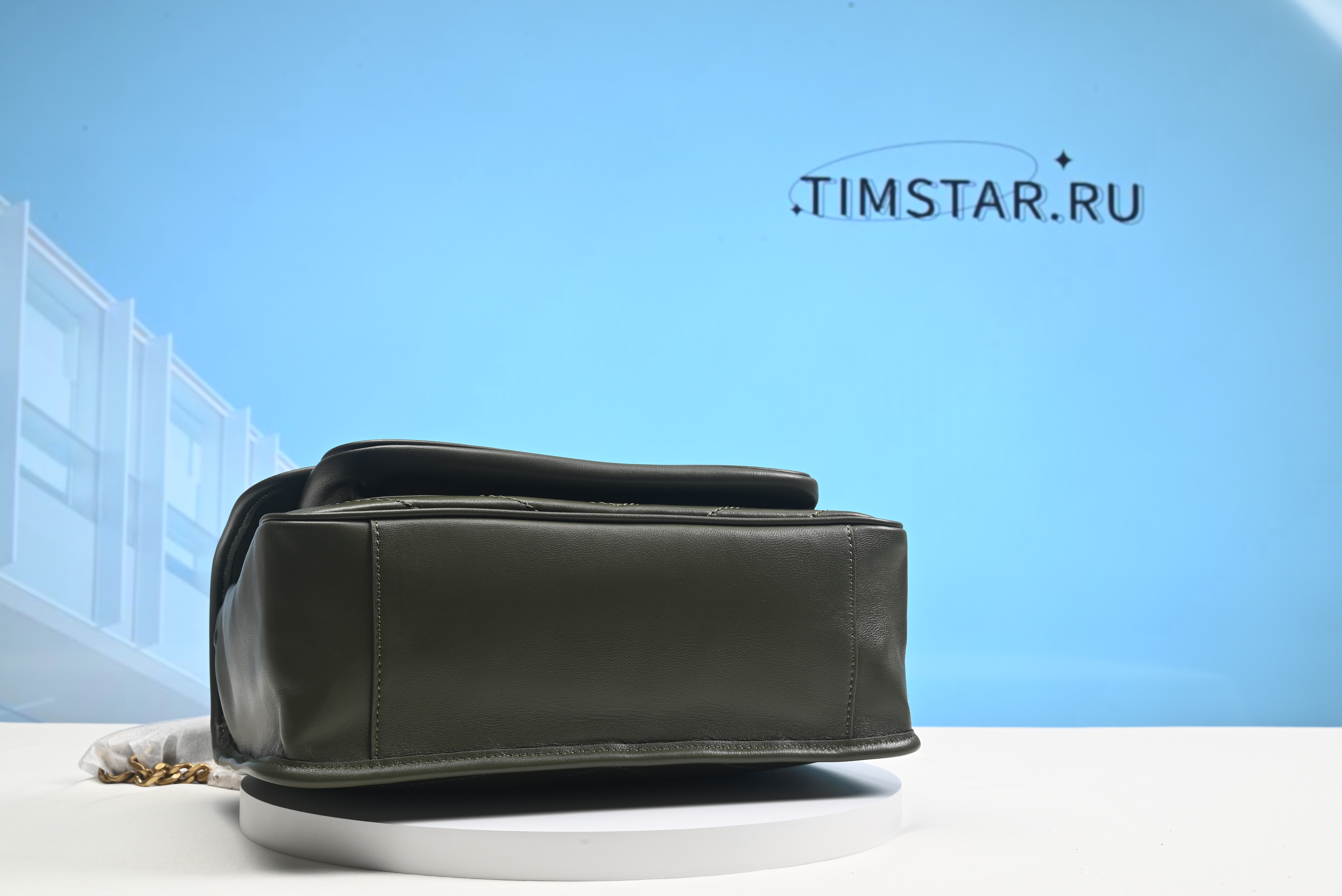 YSll Niki Shoulder Bag in Green 28cm