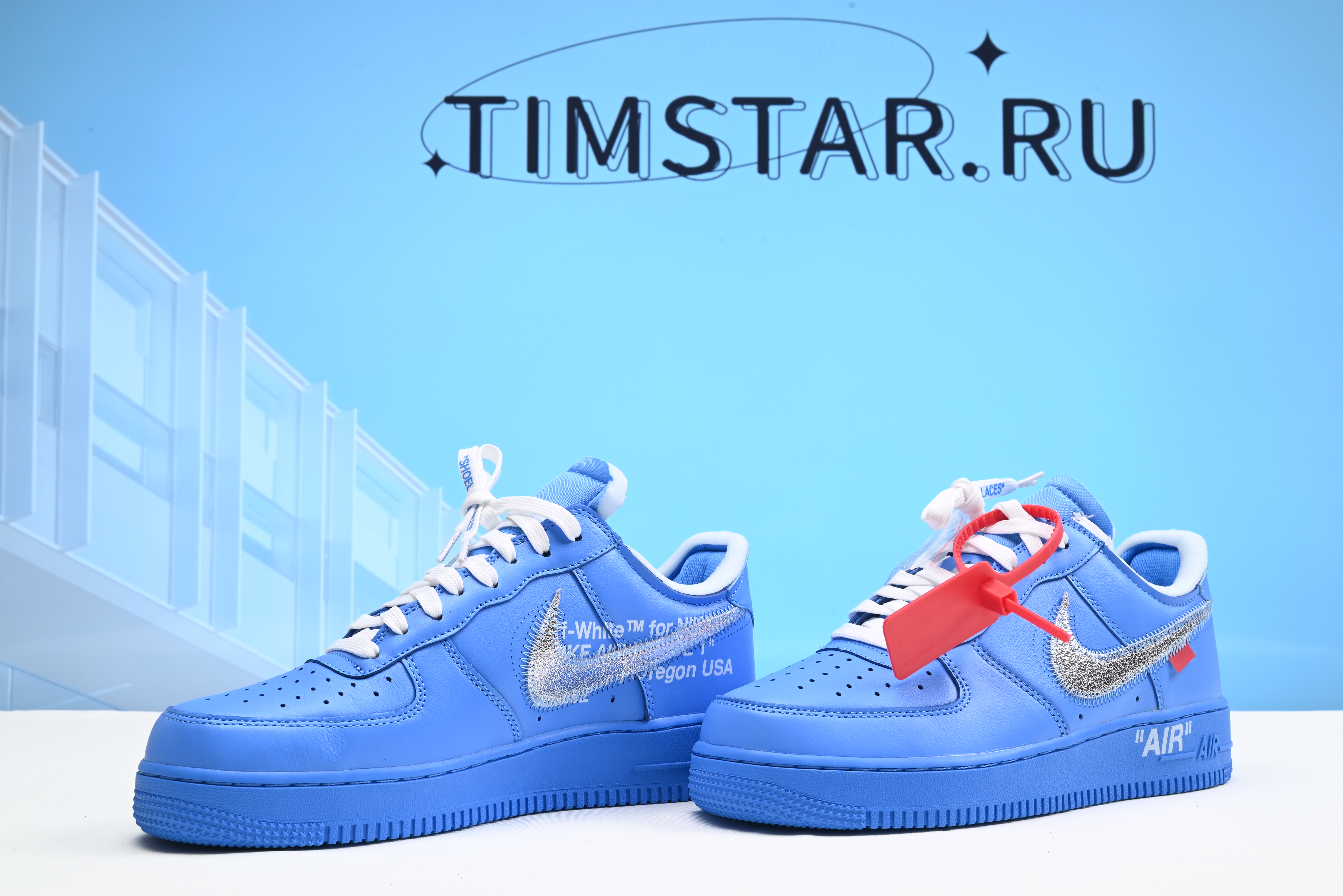 Nike Air Force 1 Low Off-White MCA University Blue CI1173-400