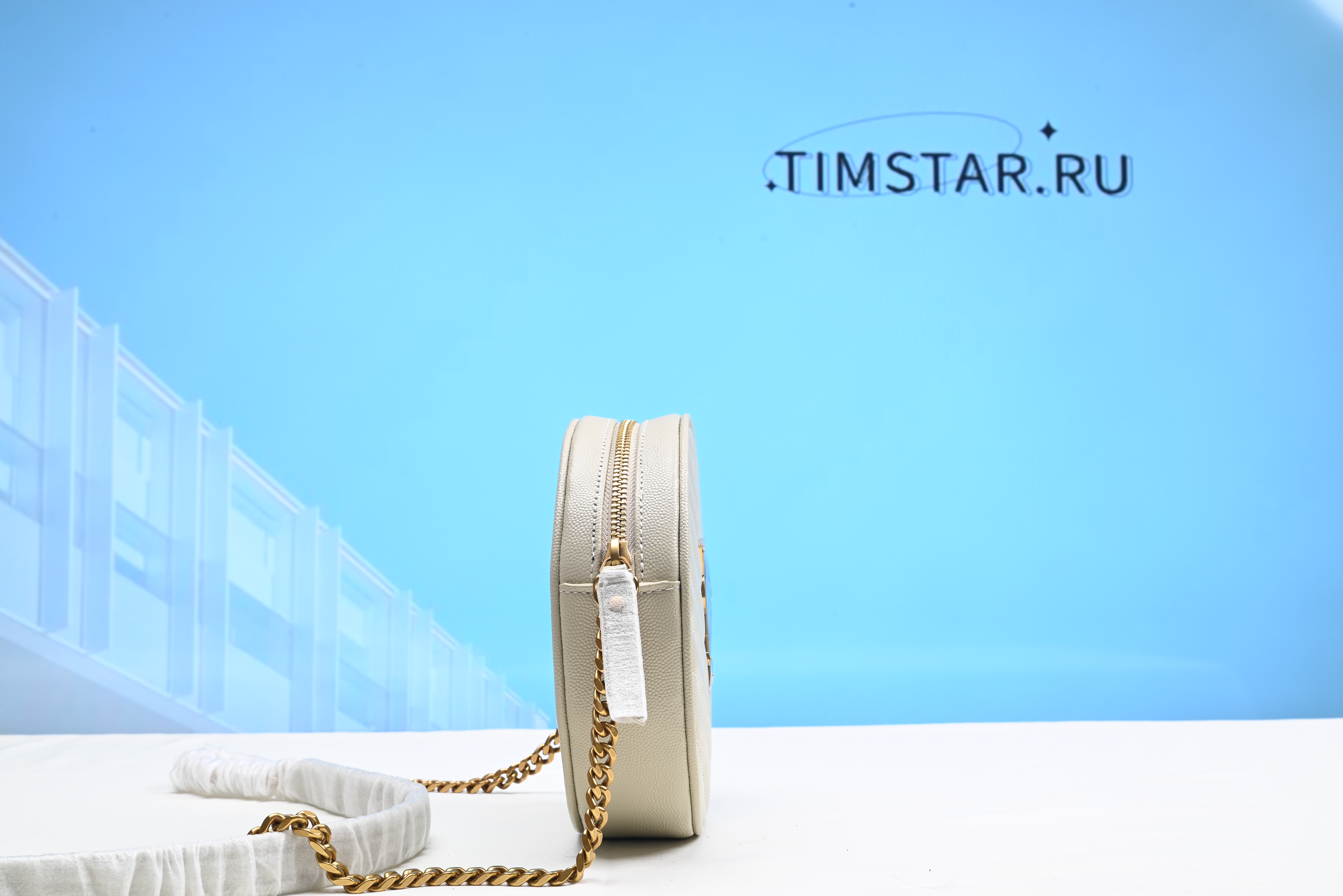 YSll Vinyle Round Camera Bag