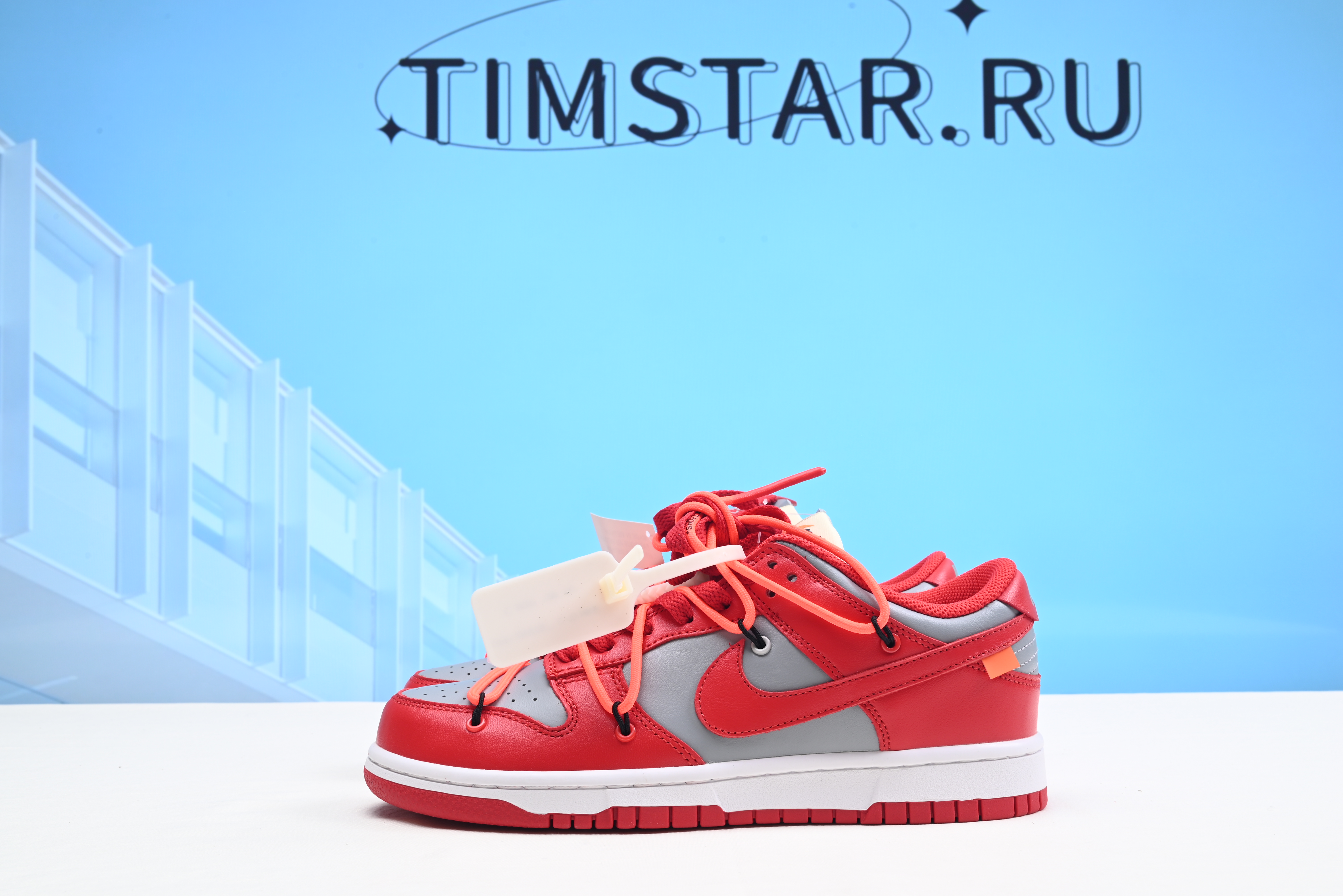 Nike Dunk Low Off-White University Red CT0856-600