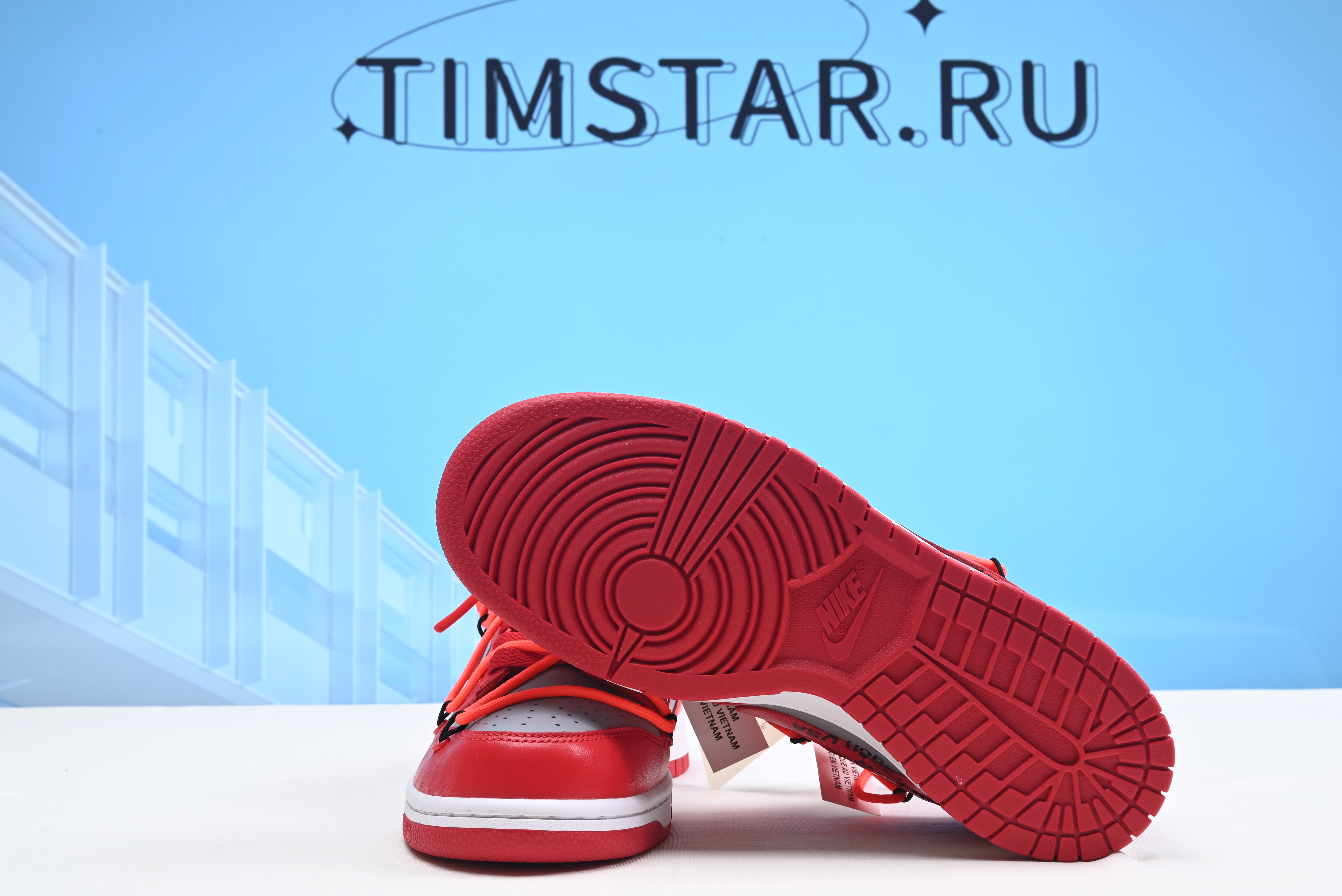 Nike Dunk Low Off-White University Red CT0856-600