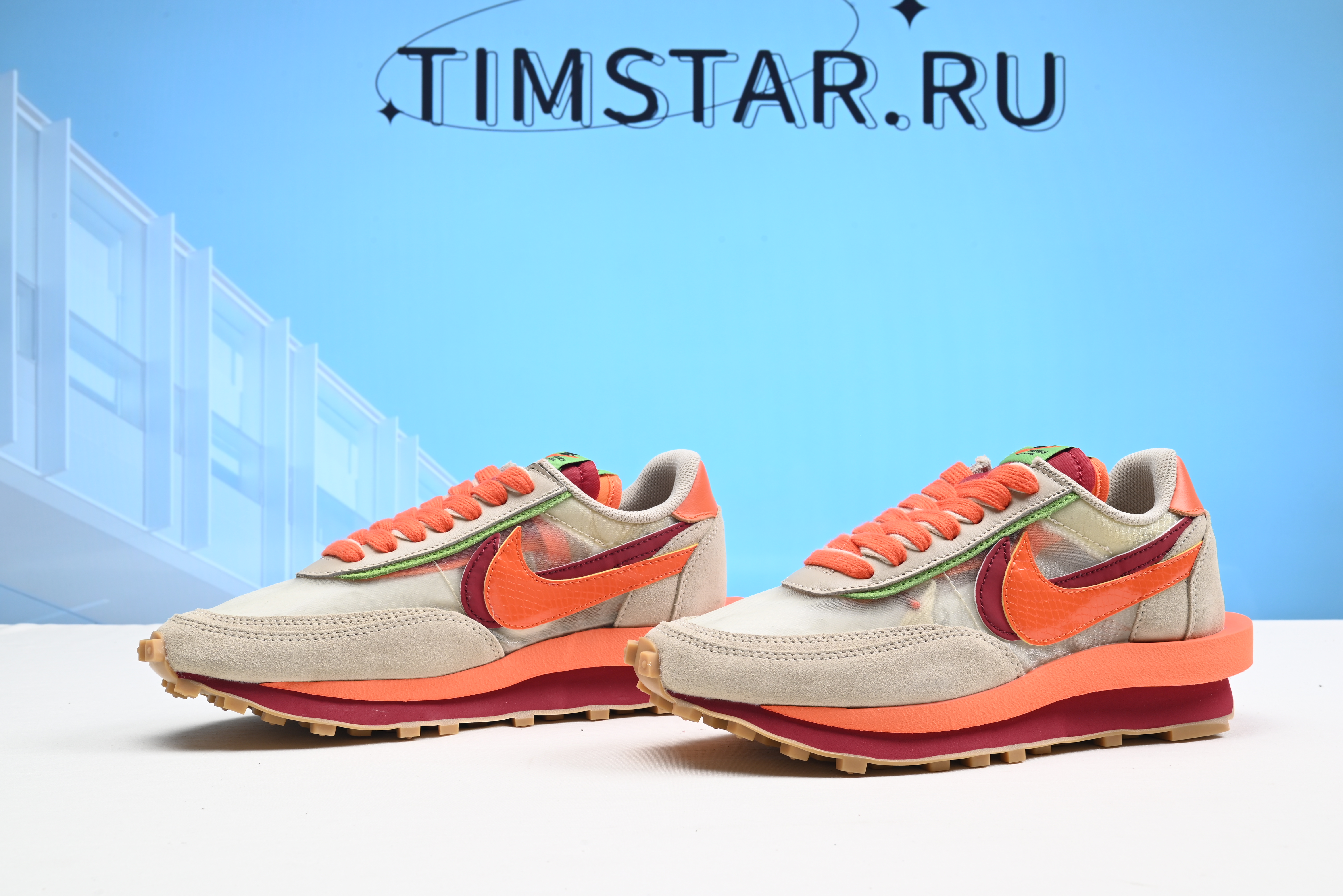 Nike Sacai LD Waffle CLOT Kiss of Death DH1347-100