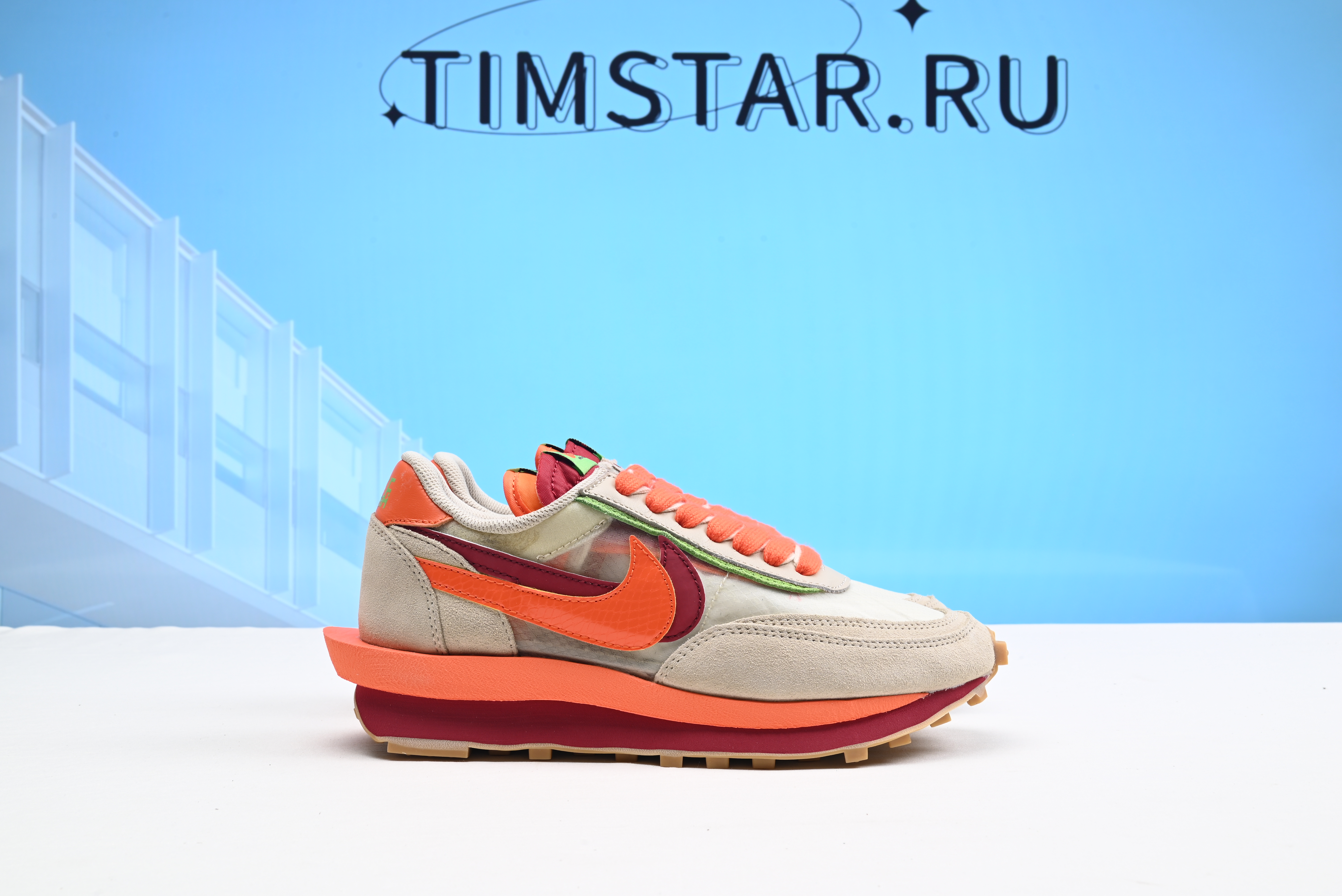 Nike Sacai LD Waffle CLOT Kiss of Death DH1347-100