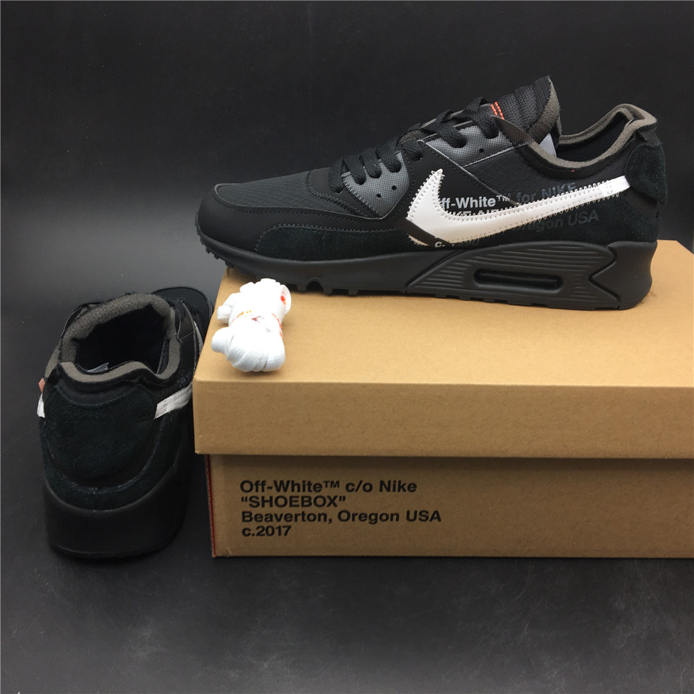 Nike Air Max 90 OFF-WHITE Black AA7293-001