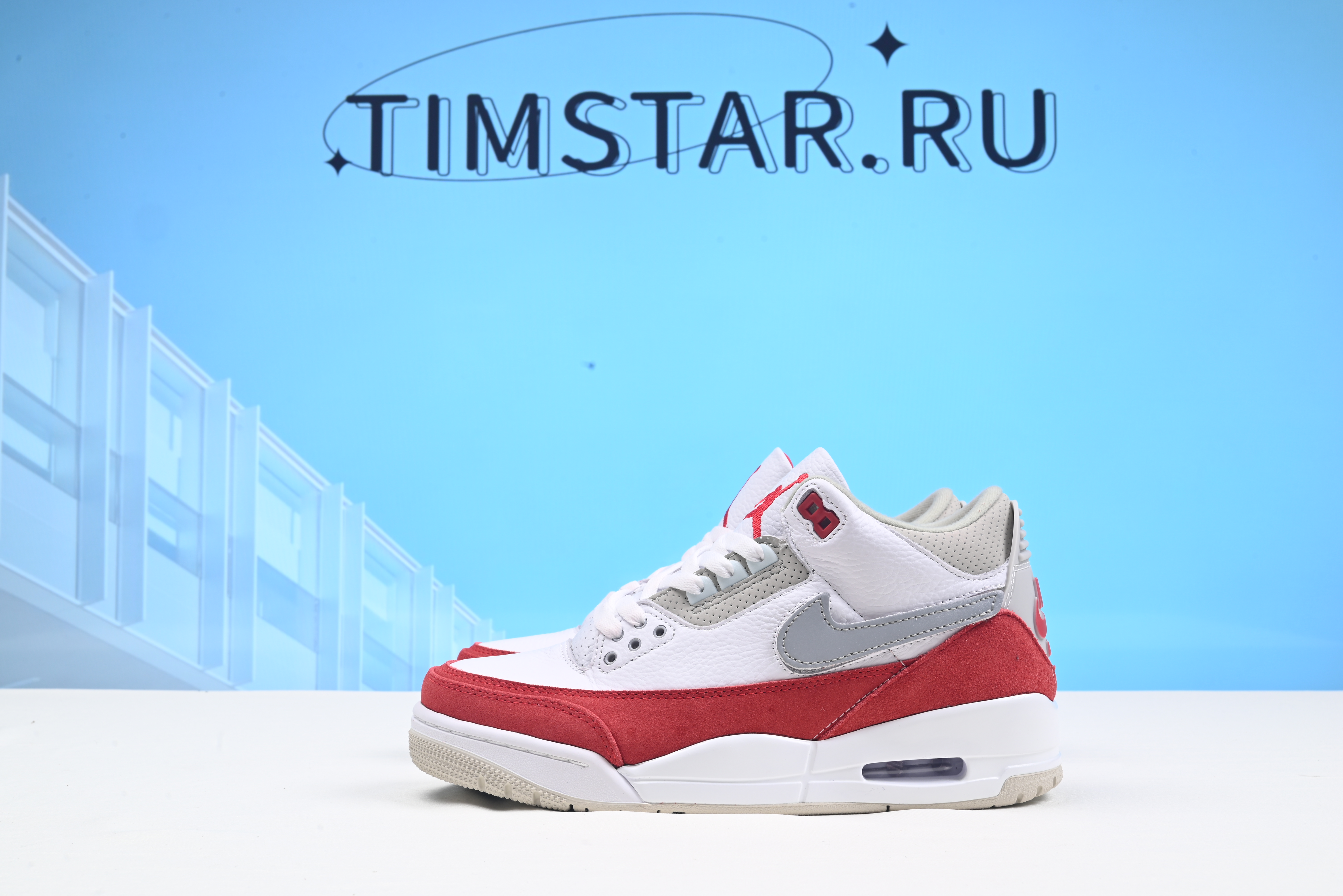 Nike Air Jordan 3 Retro Tinker White University Red CJ0939-100
