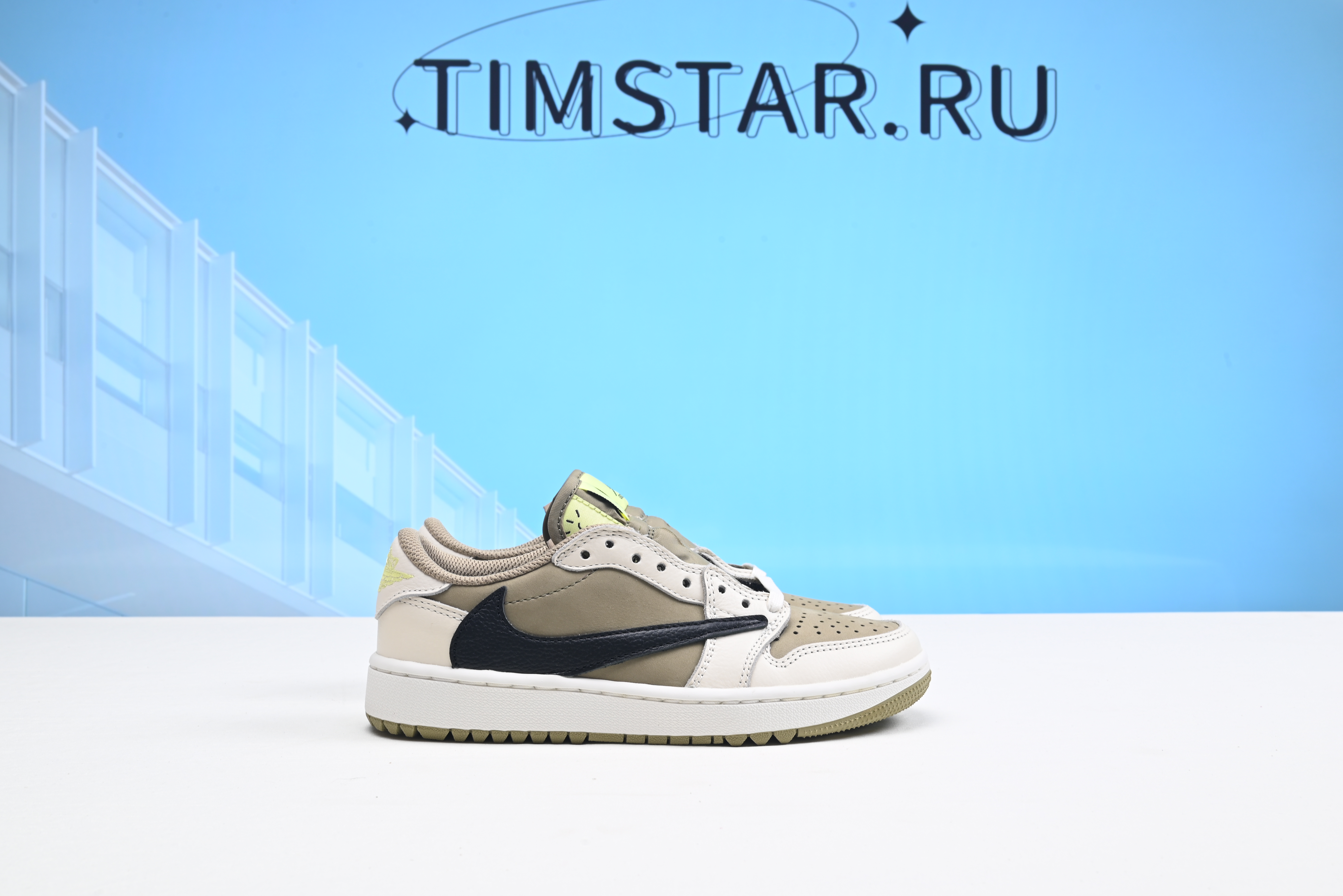 Nike Air Jordan 1 Retro Low Golf Travis Scott Neutral Olive FZ3124-200