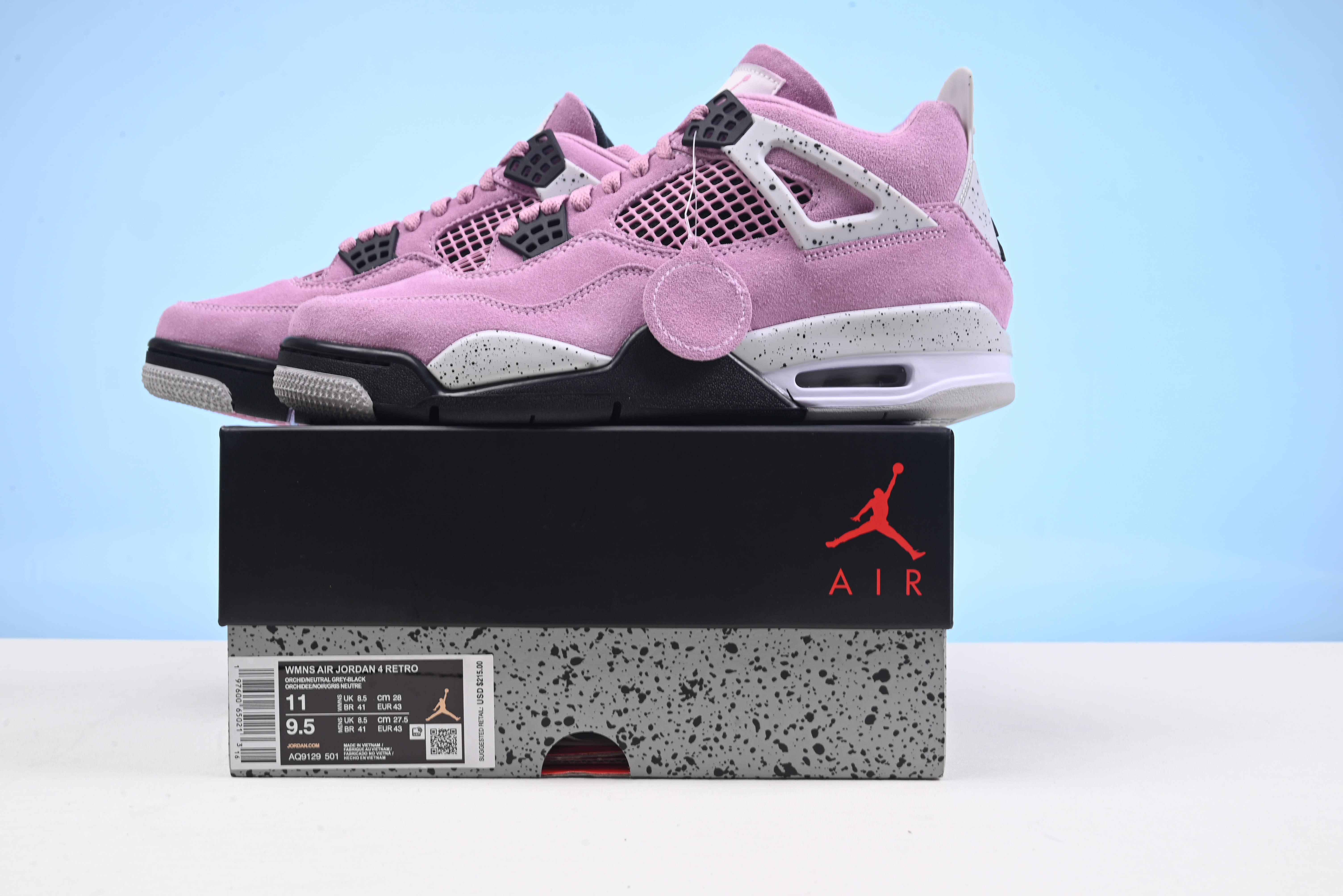 Air Jordan 4 WMNS “Orchid” AQ9129-501