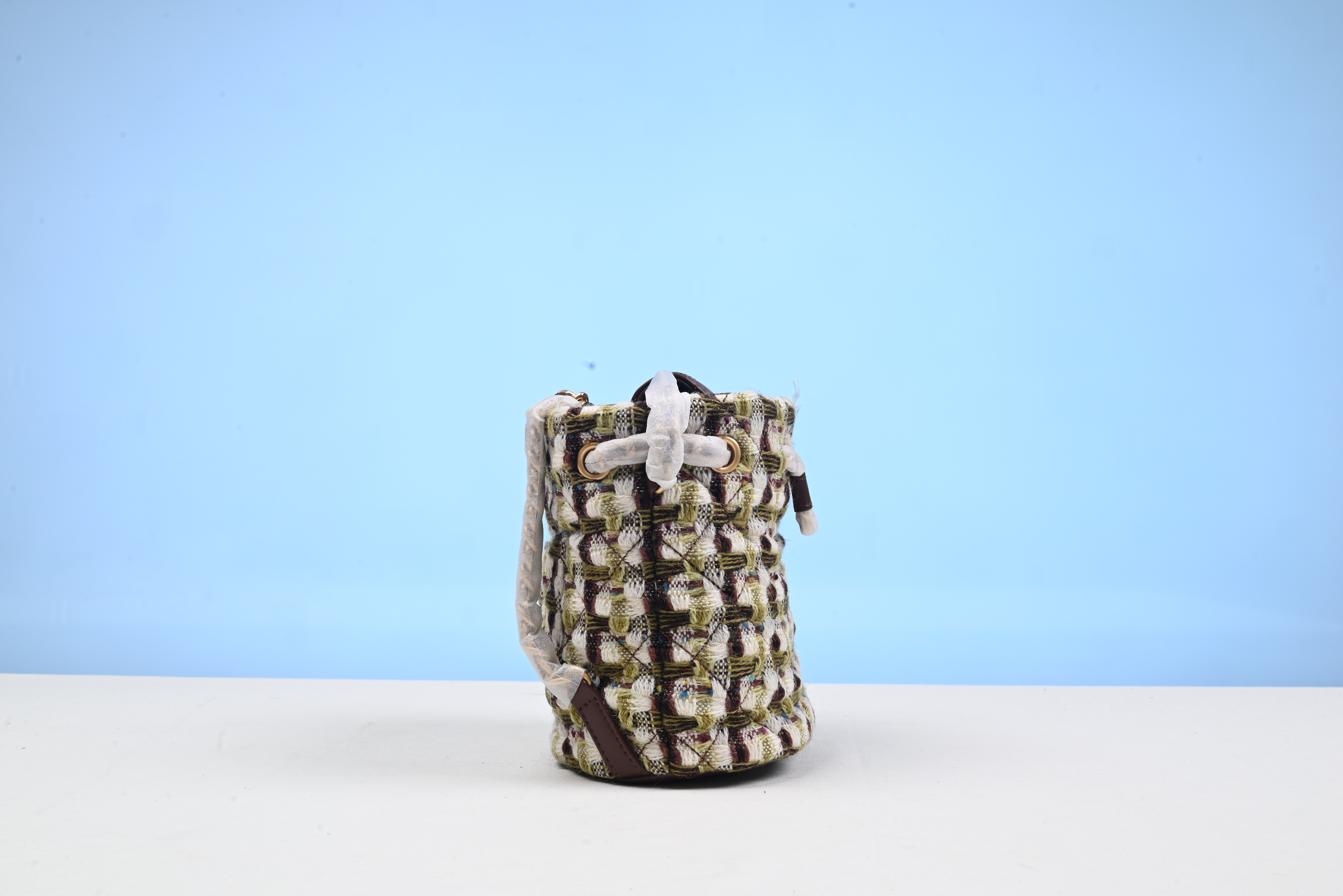 Channe1 Bag white yellow 20cm