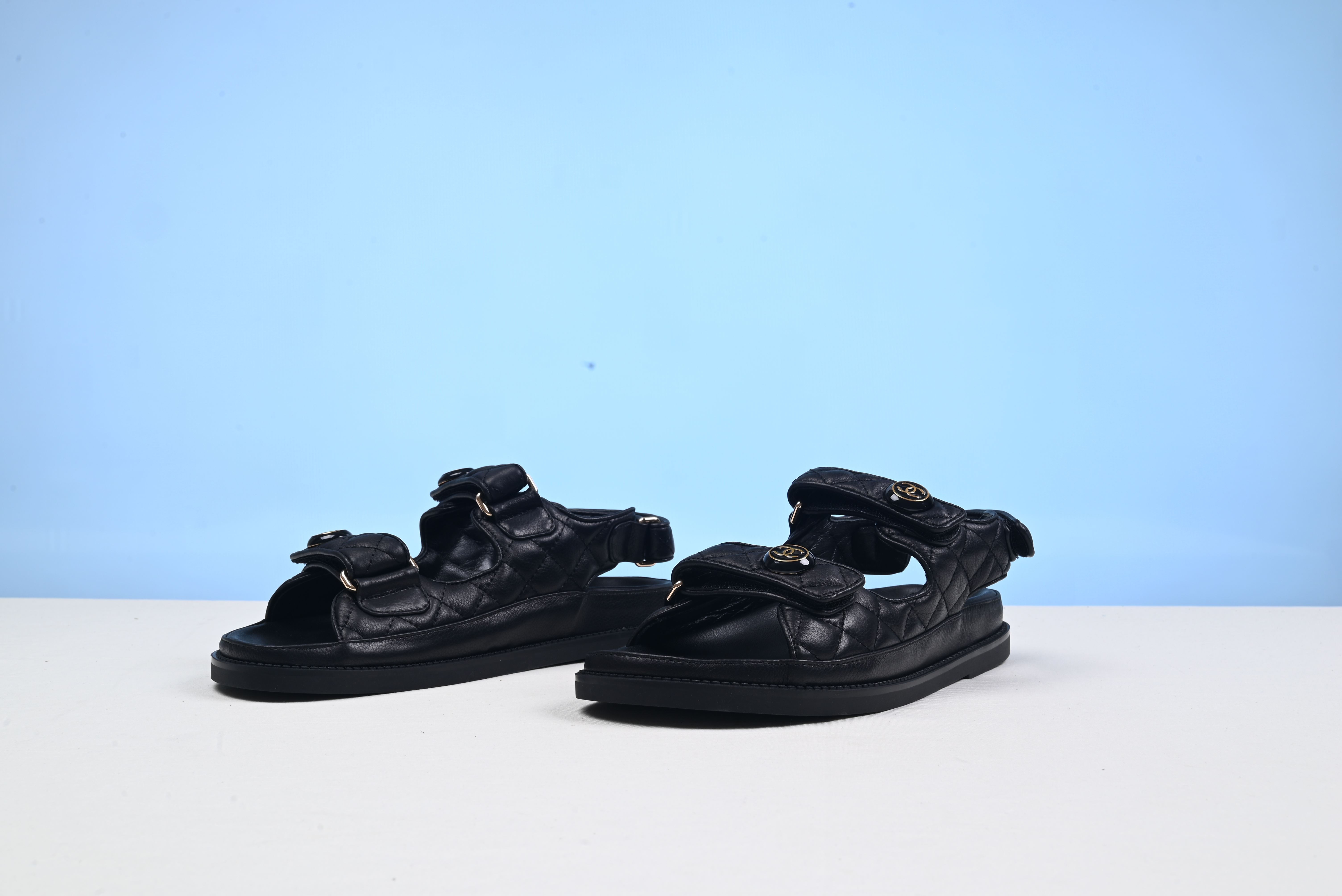 Channe1 Sandal Black 001