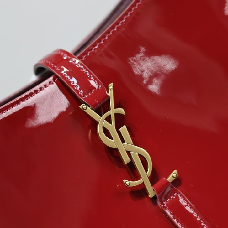 YSll Le 5 À 7 In Patent Leather Red 657228 - 23cm