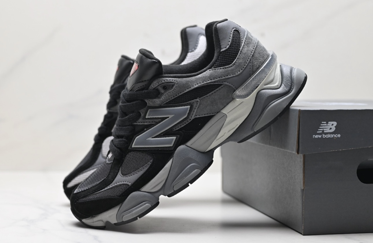 NwBlnc 9060 Black Castlerock Grey