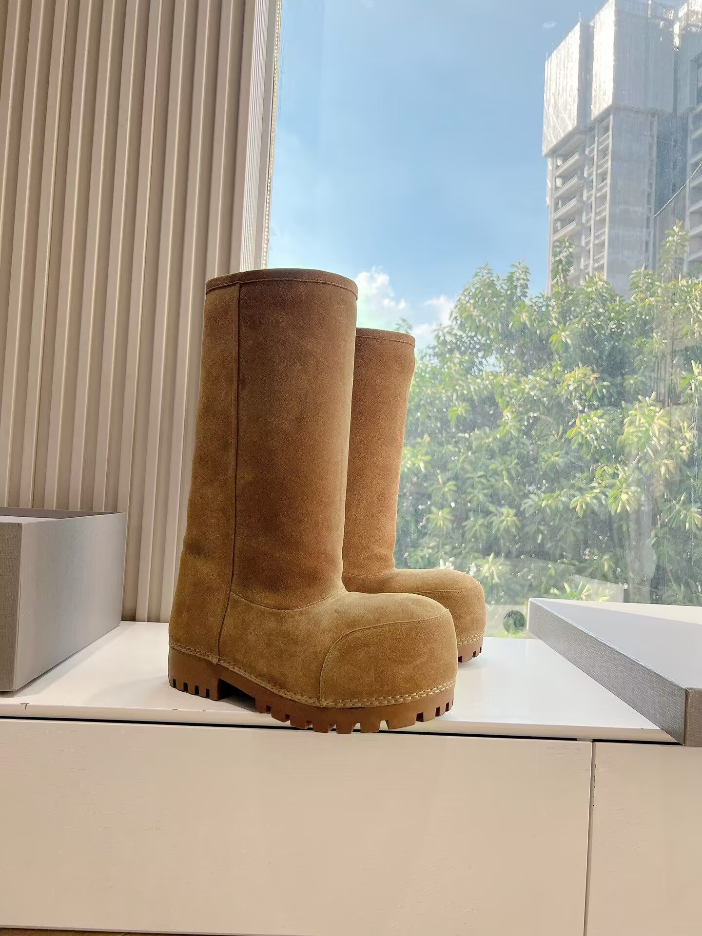 Blncig KNEE HIGH BOOTS