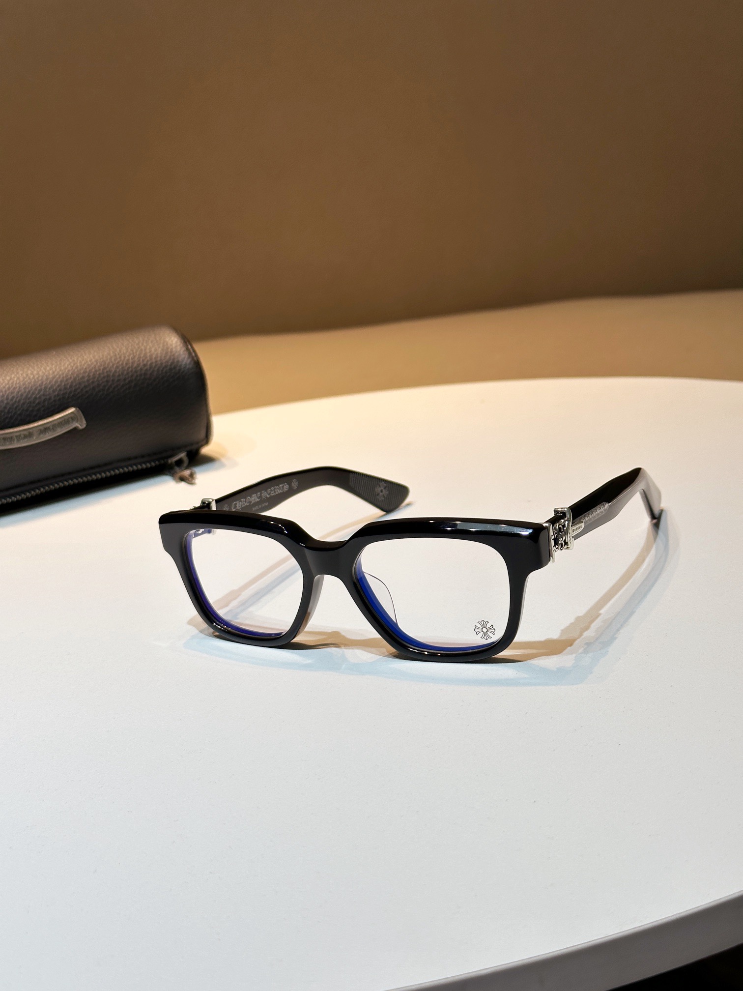 Chrome 925 Sterling silver glasses frame