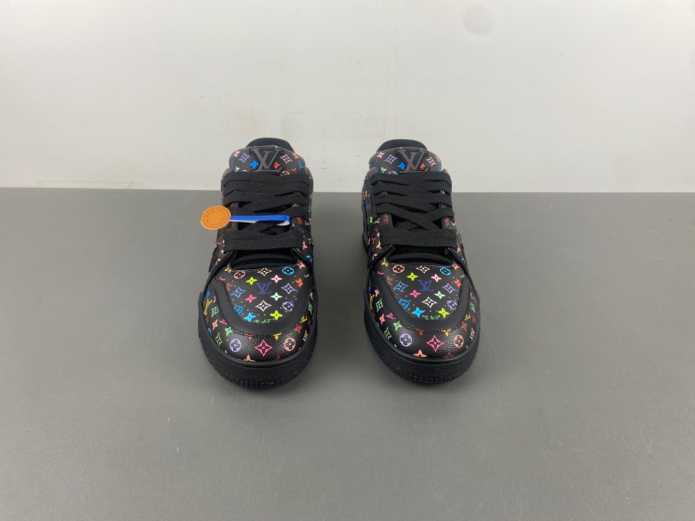 Louis Vuitton LV trainer Takashi Murakami Black 1AHEKZ