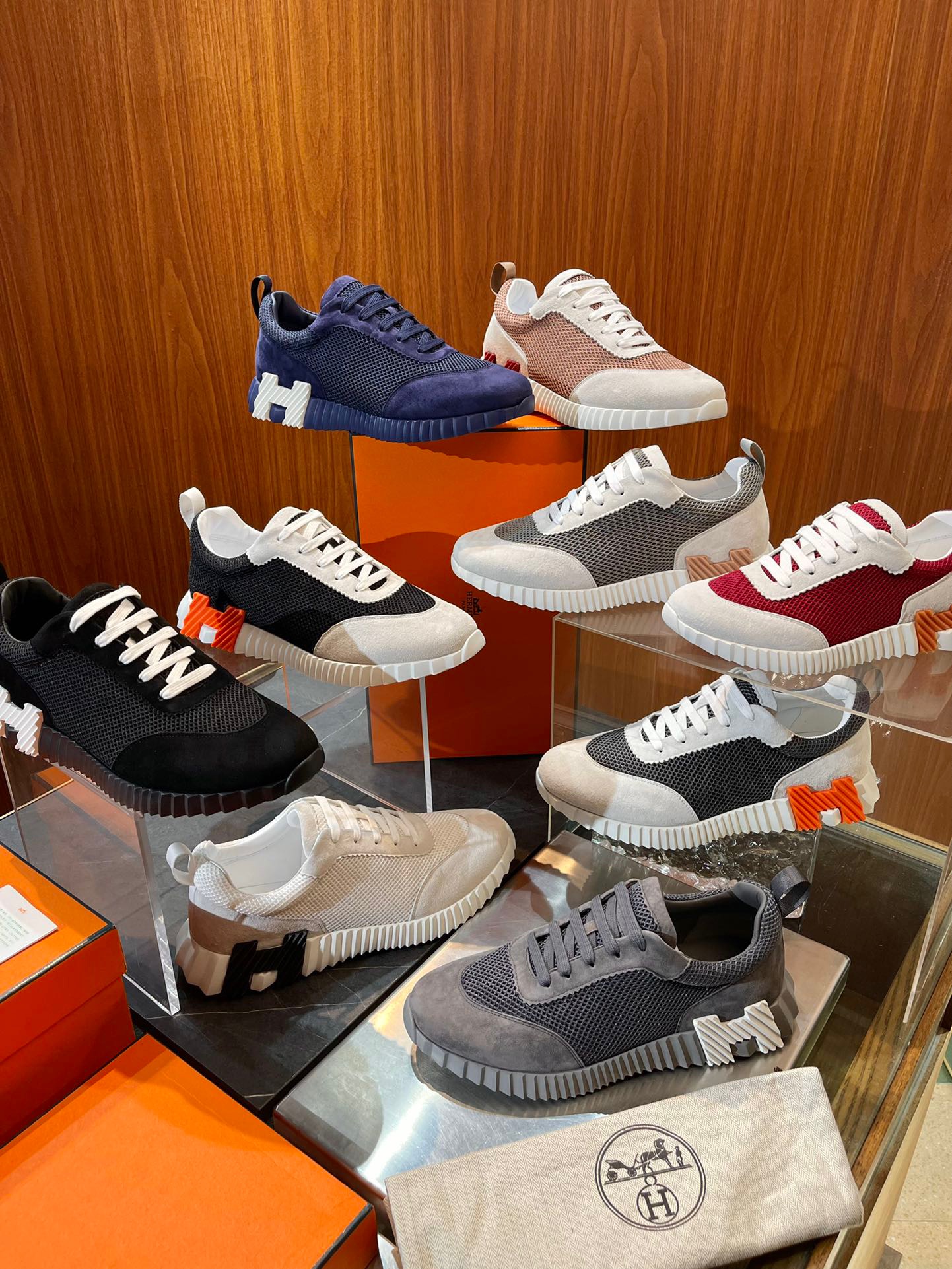 Hermes Bouncing Sneaker