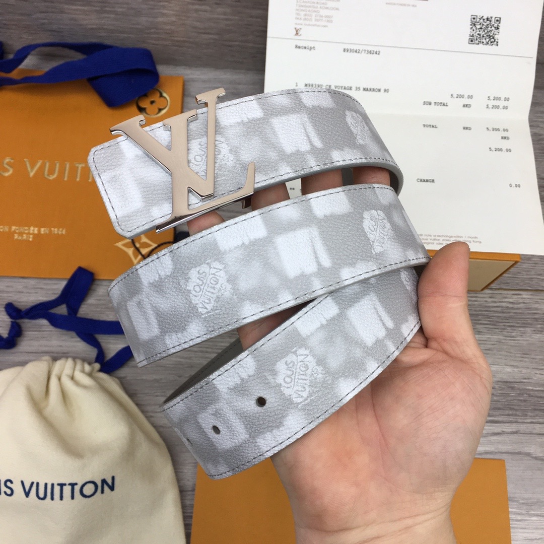 LV INITIALES 40MM REVERSIBLE BELT M0300Q