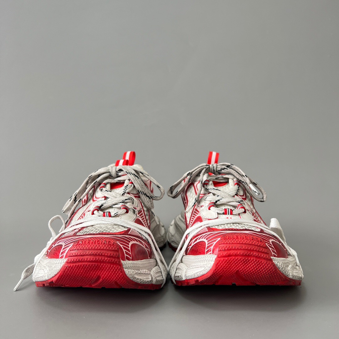 Balenciaga 3XL white red shoes