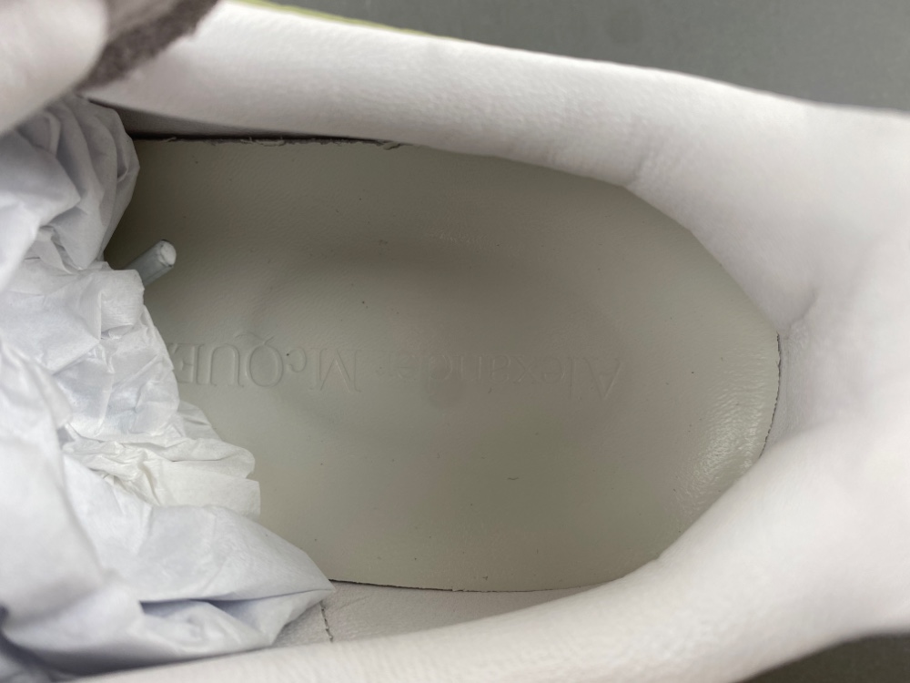 Alxndr McQN sneakers white green